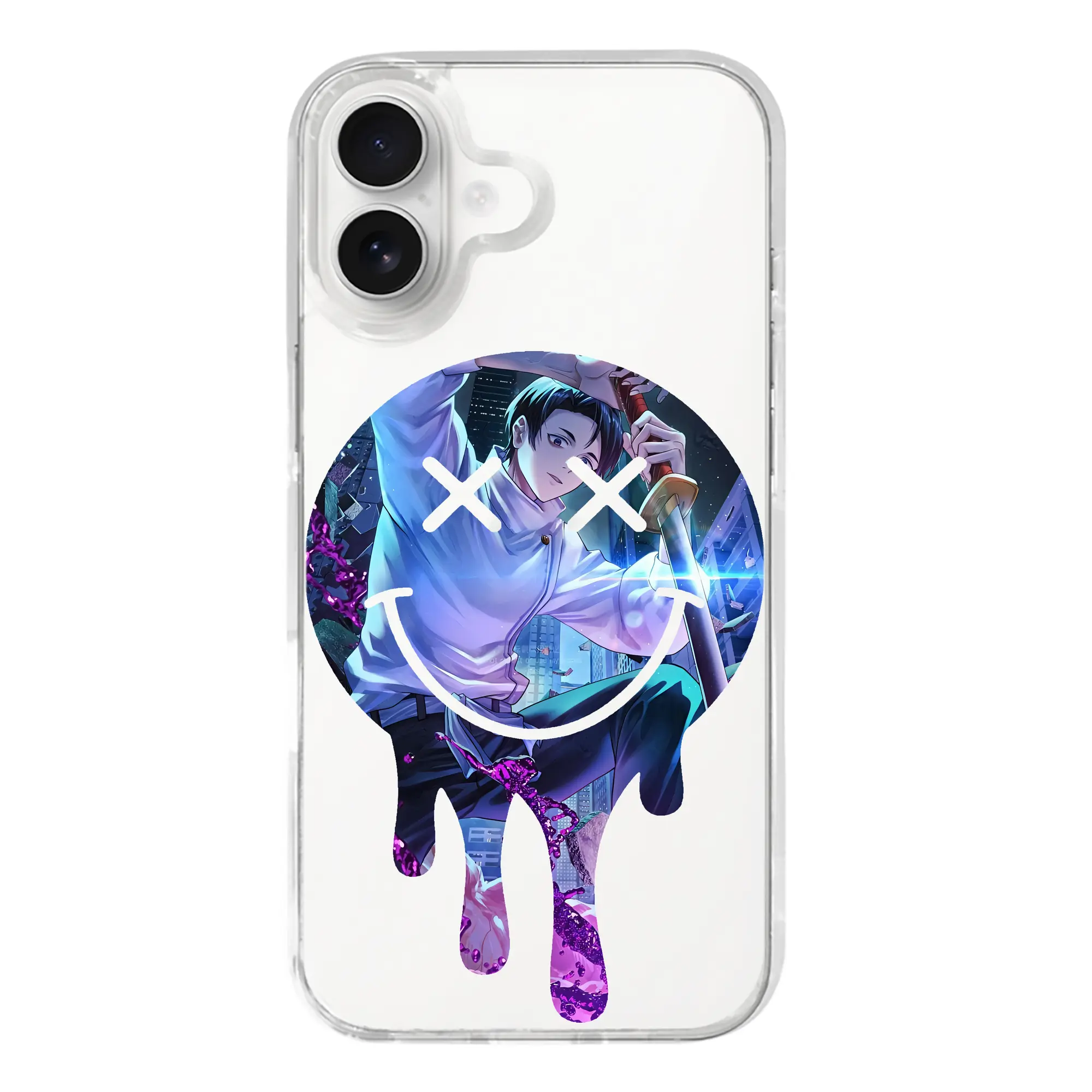 呪術廻戦 グッズ,乙骨 憂太 - iPhone 17シリーズ 透明スマホケース – 薄型・耐衝撃・精密フィット保護カバー